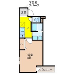 フジパレス出来島EASTⅡ番館の物件間取画像